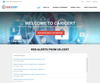 Caricert.cw(CARICERT) Screenshot