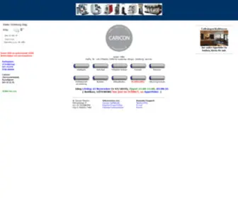 Caricon.se(Jura, impressa, dallacorte, compak, dalla corte, Rancilio, Vibiemme, Giotto, kaffemaskin, espressomaskin) Screenshot
