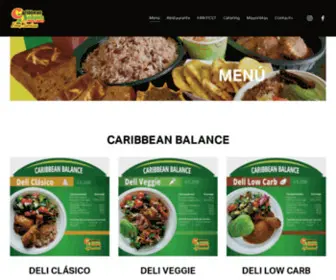 Carideli.com(Caribbean) Screenshot