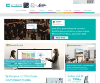 Carillion.com(Carillion Communications) Screenshot