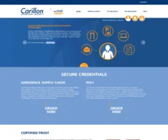 Carillon.ca(Carillon Information Security inc) Screenshot