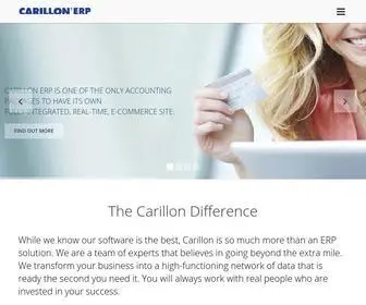 Carillonerp.com(Carillon ERP) Screenshot