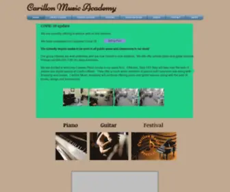 Carillonmusicacademy.com(Music Lessions In The Lower Mainlands) Screenshot