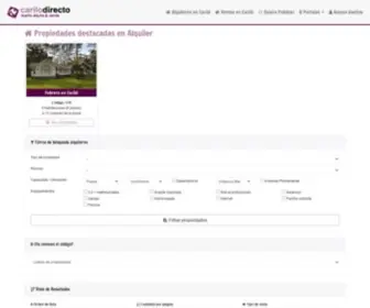 Carilodirecto.com.ar(Clasificados Casas en Alquiler en CarilÃ³) Screenshot