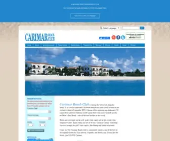 Carimar.com(Anguilla Resort) Screenshot