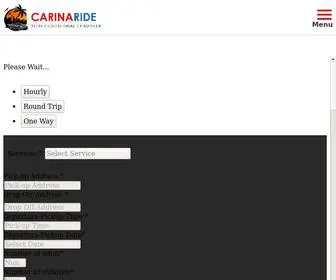 Carinaride.com(Carina Ride) Screenshot