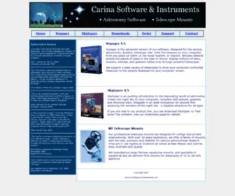 Carinasoft.com(Carina Software) Screenshot