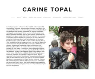 Carine-Topal.com(Carine Topal) Screenshot