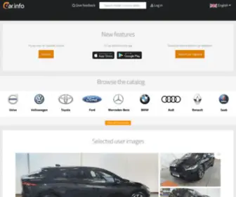 Car.info(Search car details via registration number) Screenshot