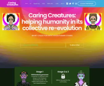 Caringcreatures.art(Caring Creatures) Screenshot