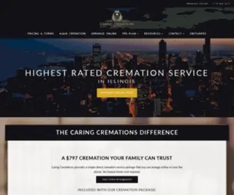 Caringcremations.com(Caring Cremations) Screenshot