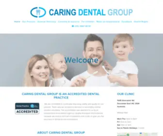 Caringdentalgroup.com.au(Caring Dental Group) Screenshot