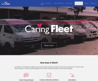 Caringfleet.com(Caring Fleet) Screenshot