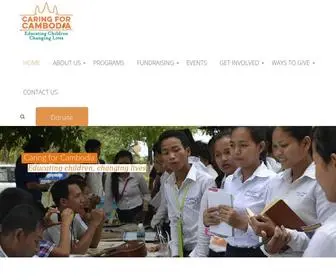 Caringforcambodia.org(Caring for Cambodia) Screenshot