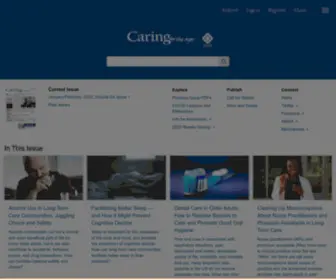 Caringfortheages.com(Caring for the Ages) Screenshot