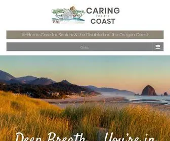 Caringforthecoast.com(Caring for the Coast) Screenshot