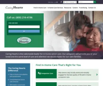 Caringheartscanada.ca(Home Care Services) Screenshot