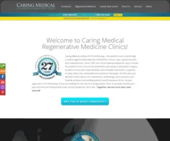 Caringmedical.com(Hauser Neck Center) Screenshot