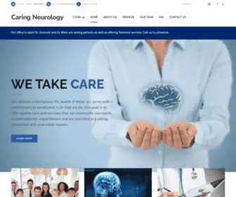 Caringneurology.com(Caring Neurology) Screenshot