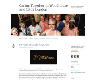 Caringtogether.org.uk(Caring Together in Woodhouse and Little London) Screenshot