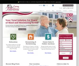 Caringtransitionsofcm.com(Caring Transitions of Coastal Maine) Screenshot