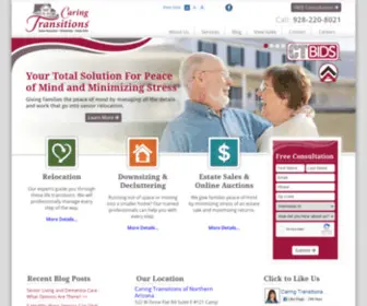 Caringtransitionsofnaz.com(Caring transitions of northern arizona) Screenshot