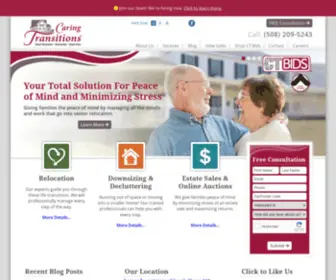 Caringtransitionsssma.com(Caring Transitions of South Shore MA) Screenshot