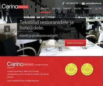 Carino.ee(Carino Tekstiilid) Screenshot