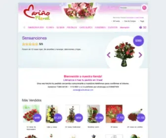 Carinofloral.com(Florerias) Screenshot