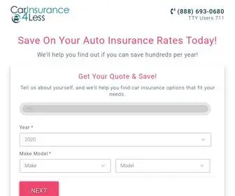 Carinsurance4Less.co(Car Insurance 4 Less) Screenshot