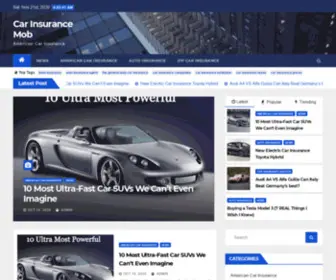 Carinsurancemob.com(Car Insurance Mob) Screenshot