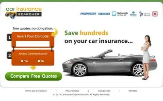 Carinsurancesearcher.us(Auto Insurance Quotes) Screenshot