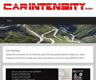 Carintensity.com(Model Cars for Sale Online) Screenshot