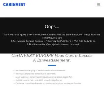 Carinvest.co(Car Invest) Screenshot