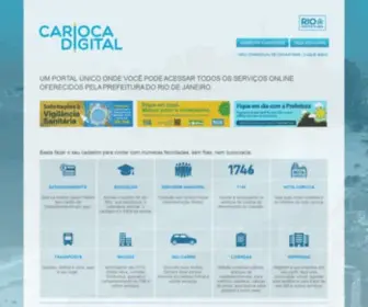 Carioca.rio(Portal Carioca Digital) Screenshot