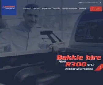 Carisma.co.za(Carisma Car & Bakkie hire) Screenshot