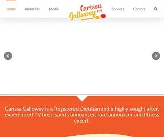 Carissaannegalloway.com(Carissa Galloway) Screenshot