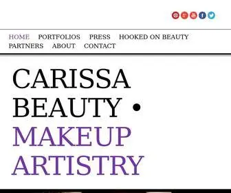 Carissabeauty.com(Carissa Beauty) Screenshot