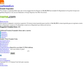 Carissued.co(Carissued) Screenshot