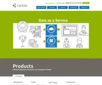 Caristix.com(HL7 Interfacing Software & Tools) Screenshot