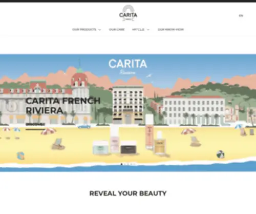 Carita.it(Decolla online con il dominio giusto per Carita) Screenshot