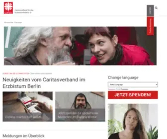 Caritas-Berlin.de(Caritas Berlin) Screenshot