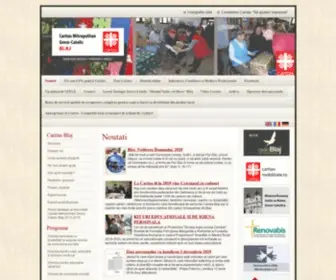 Caritas-Blaj.ro(Caritas Blaj) Screenshot