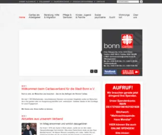 Caritas-Bonn.de(Startseite) Screenshot