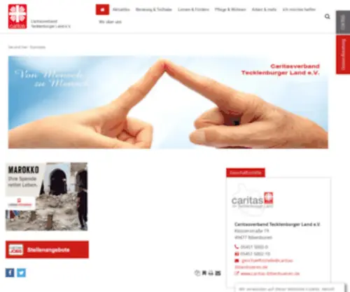 Caritas-Ibbenbueren.de(Startseite) Screenshot