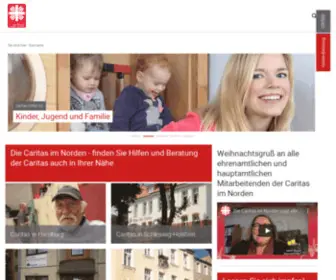 Caritas-IM-Norden.de(Startseite) Screenshot