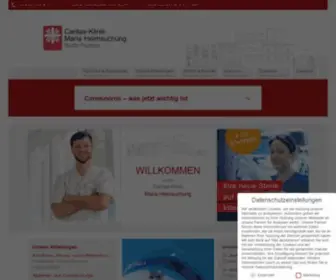 Caritas-Klinik-Pankow.de(Caritas-Klinik Pankow) Screenshot