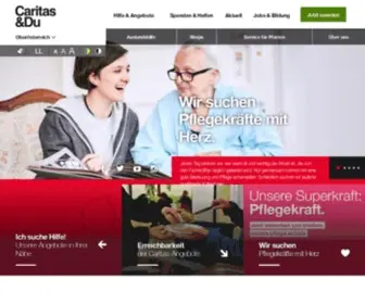 Caritas-Linz.at(Caritas Oberösterreich) Screenshot