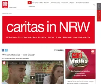 Caritas-NRW.de(Fünf Diözesan) Screenshot