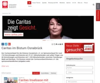 Caritas-OS.de(Startseite) Screenshot